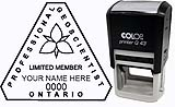 PGO LIMITED MEMBER AUTOSTAMP