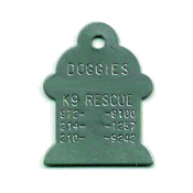 BN-173 BRASS DOG TAG - BN-173 Brass Dog Tag