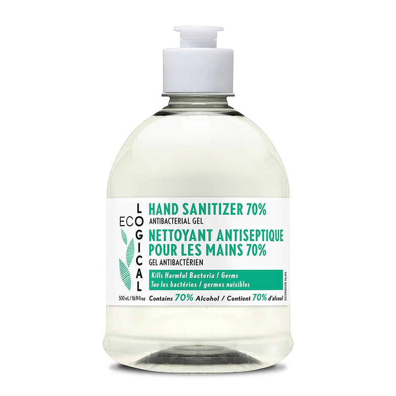 Ecological 70 Alcohol Hand Sanitizer Ethanol — 500ml